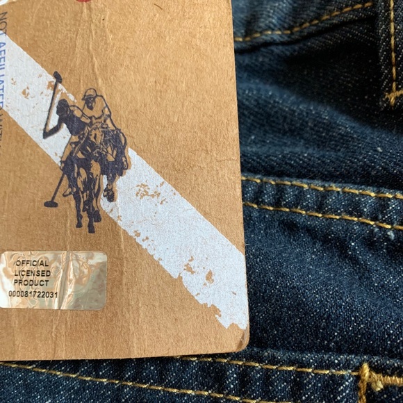 uspa POLO dark wash denim - Picture 4 of 5